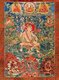 China / Tibet: Thangka of a bodhisattva of the Nyingma School, Lhasa, 18th century